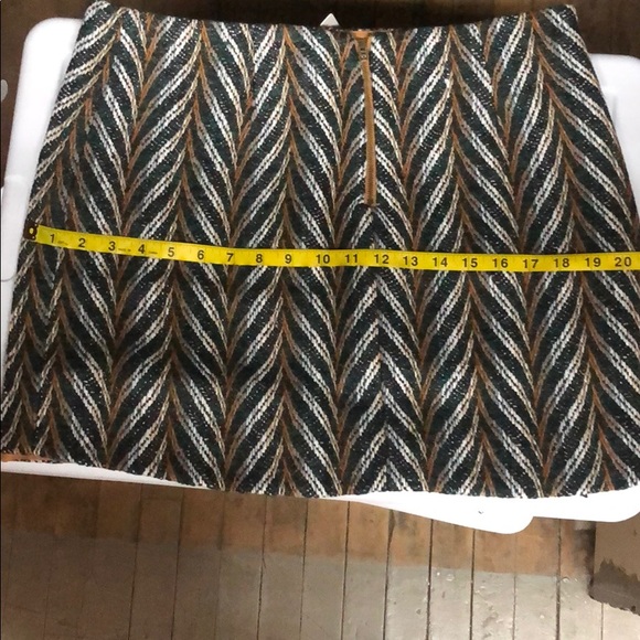 NWT Chevron tweed mini skirt - Picture 10 of 10